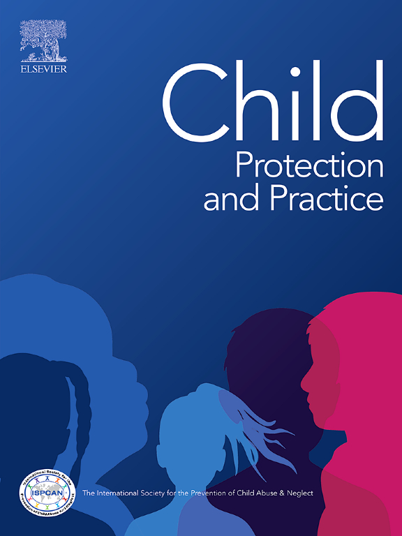 Go to journal home page - Child Protection and Practice